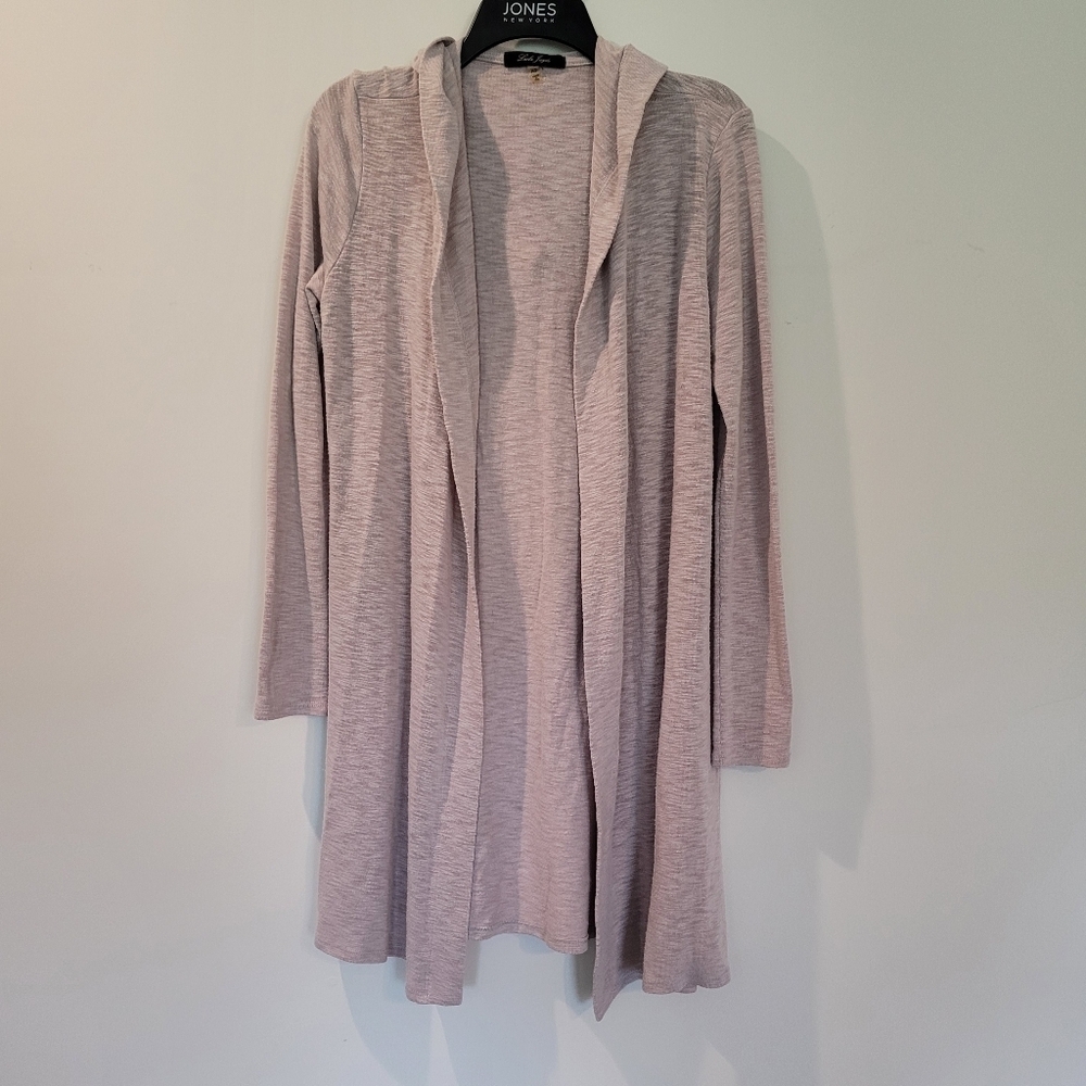 Laila Jayde Women's Long Hooded Cardigan Size XS